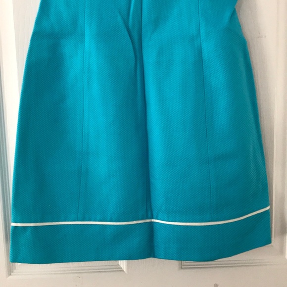 Laundry Turquoise Halter Dress - Picture 4 of 5